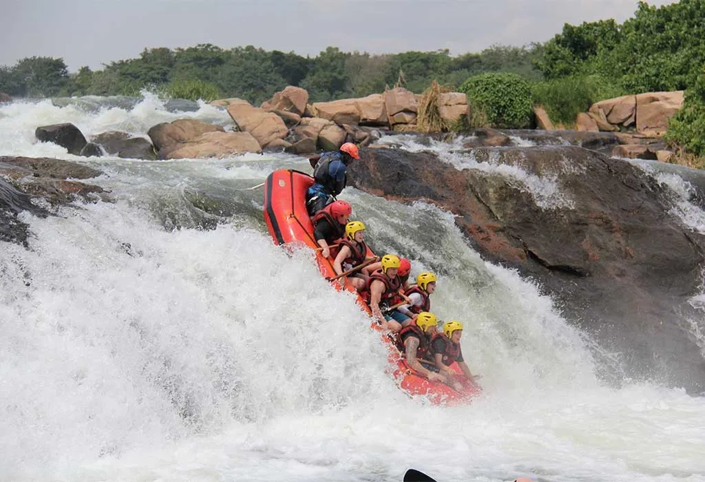 White Water Rafting on the River Nile