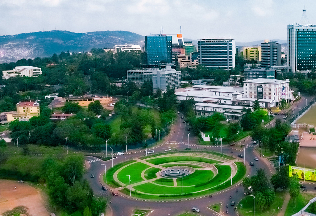 What is the Distance from Kigali City to Volcanoes National Park