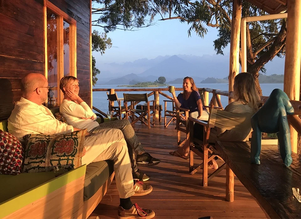 What are the best Accommodation options around Lake Mutanda in Kisoro District