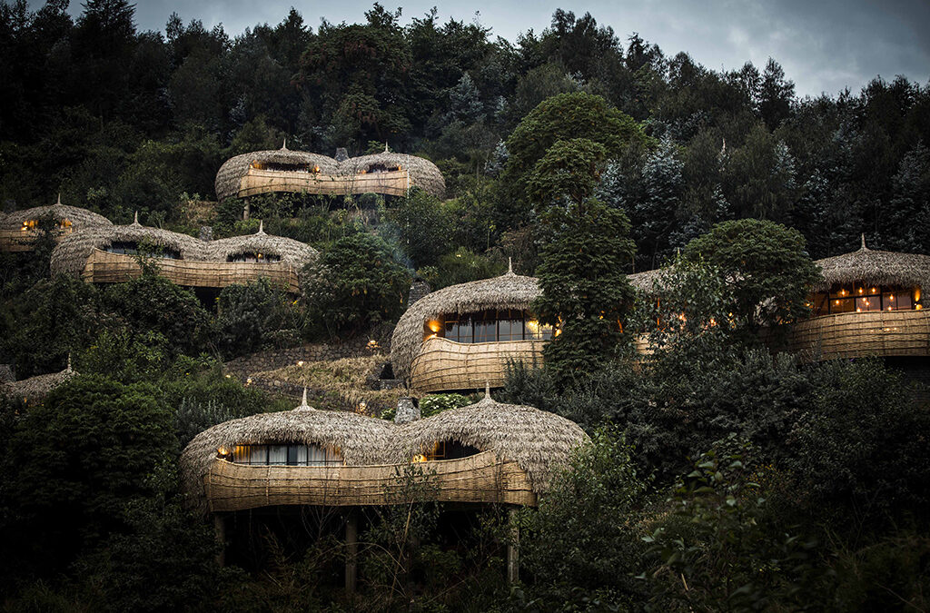 Staying at Bisate Lodge during Gorilla trekking in Rwanda