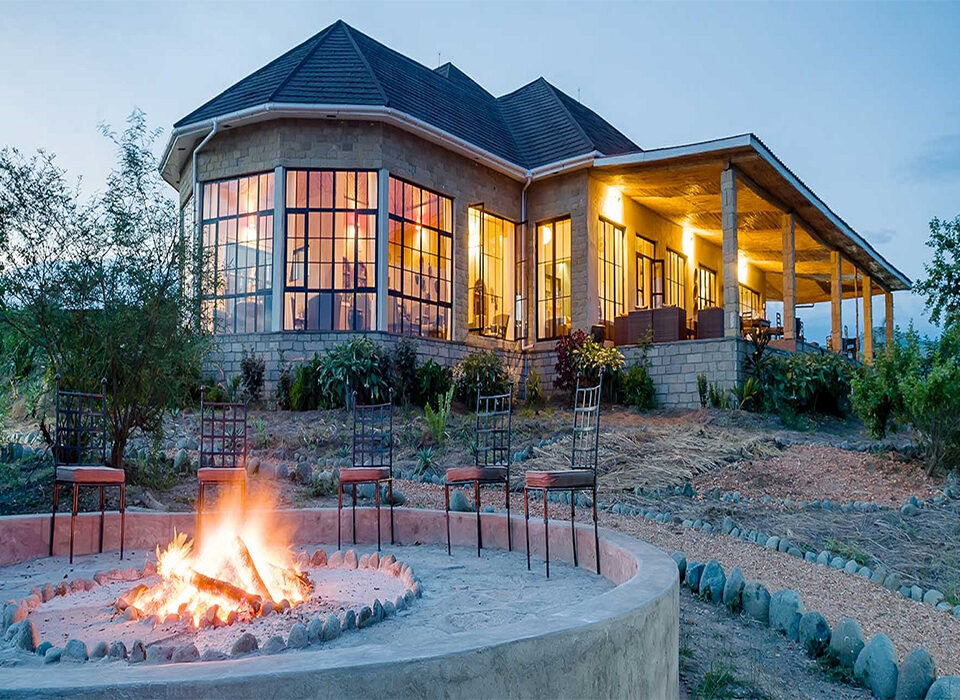 Staying at Elephant Plains Lodge during wildlife adventure in Queen Elizabeth National Park