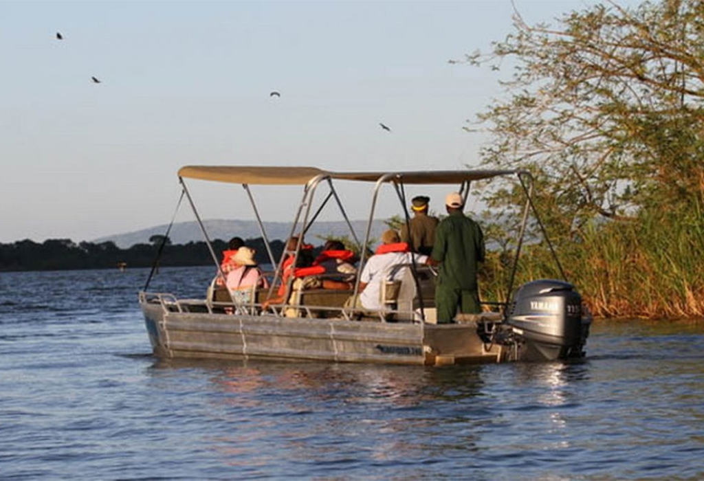 Lake Gishanju In Akagera National Park