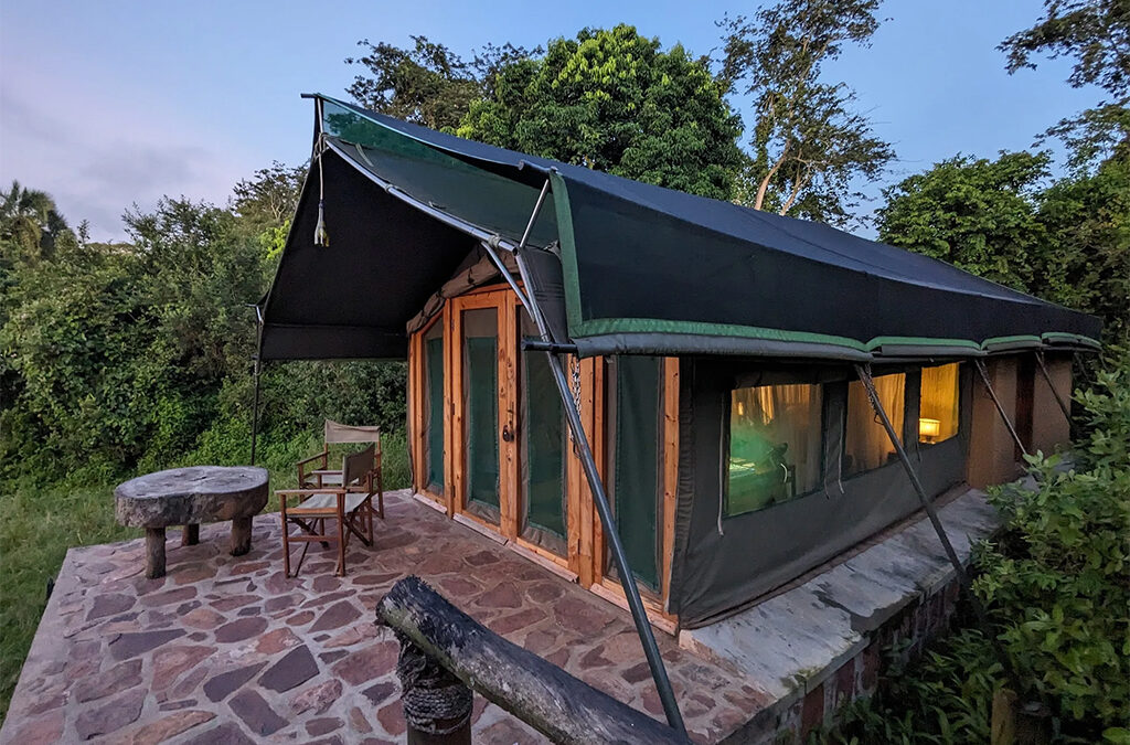 Staying at Ruzizi Tented Lodge during Akagera Safari