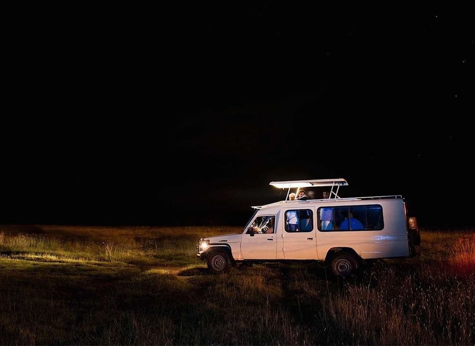 Night Game Drive Experience in Nairobi National Park
