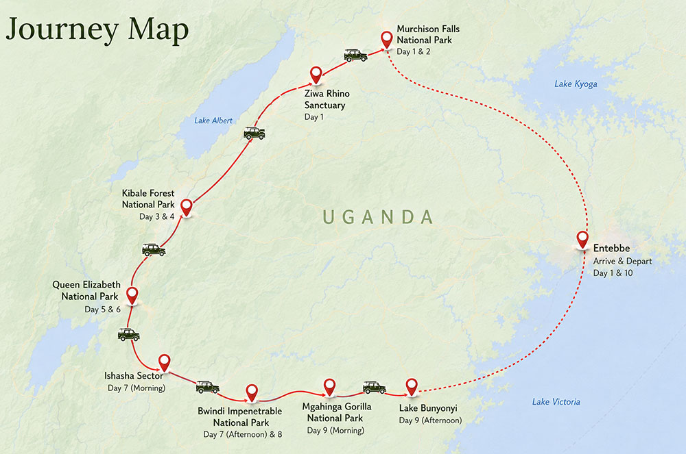 10-Day Uganda Primates Safari