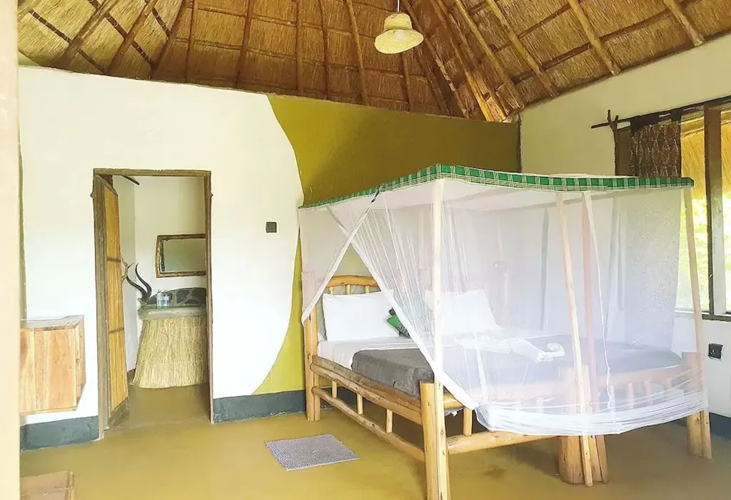 Comfortable safari room at Hornbill Bush Lodge